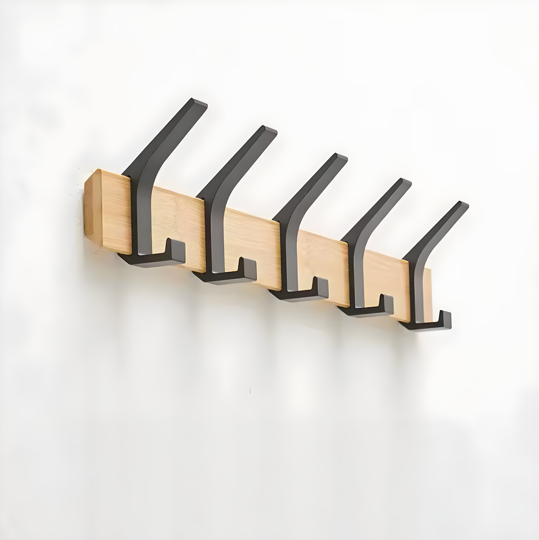 Stylish wall coat rack for every entrance area