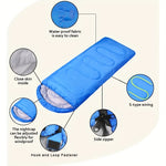 WärmePro Trekking Sleeping Bag | For -5°C to 20°C | Lightweight & Compact