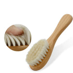 Haarpflege-Set für Babys mit Holz-Bürste und Kamm