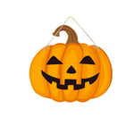 Gruselige Türschilder für Halloween – Holzoptik mit Motiven
