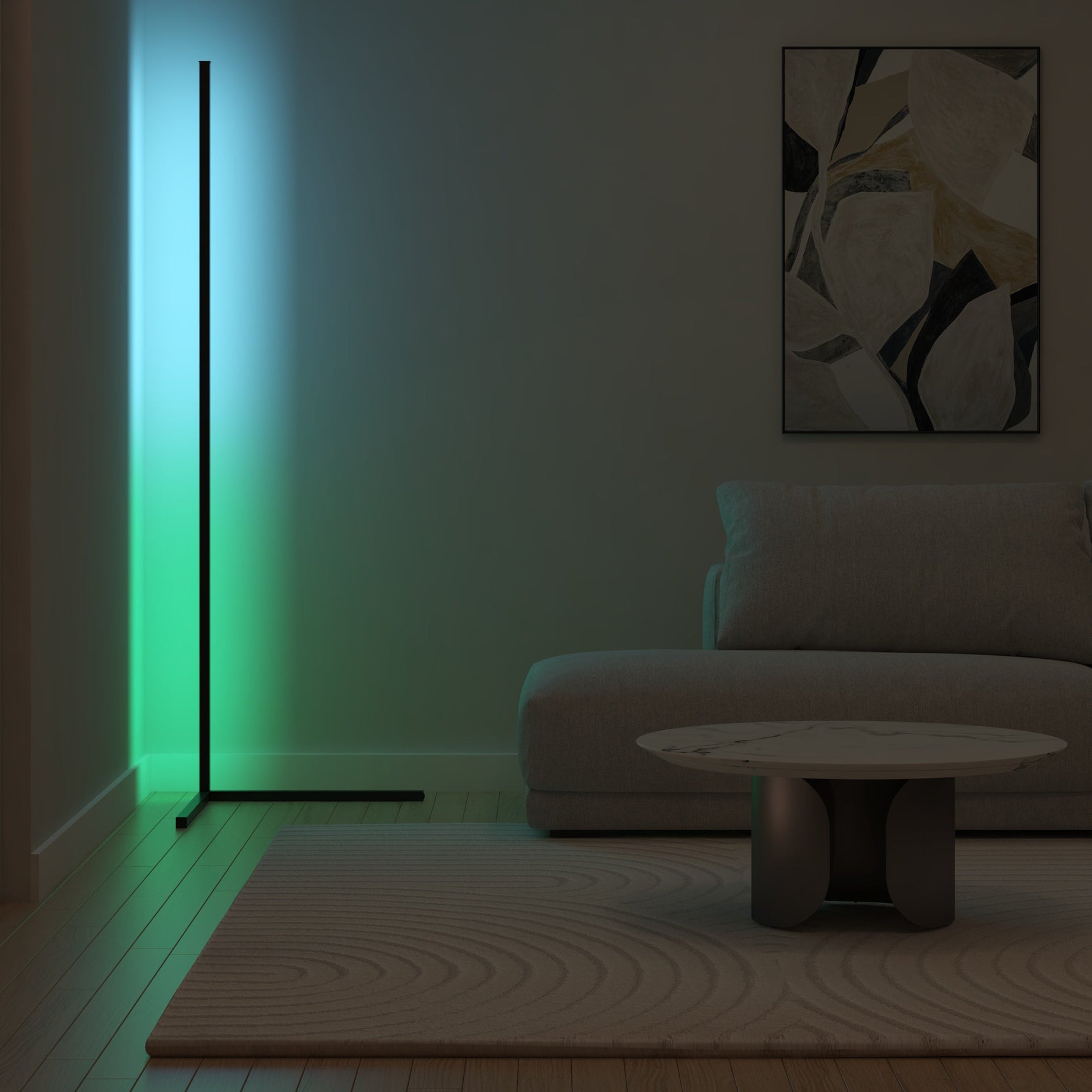 Elegant Corner Floor Lamp for Stylish Illumination