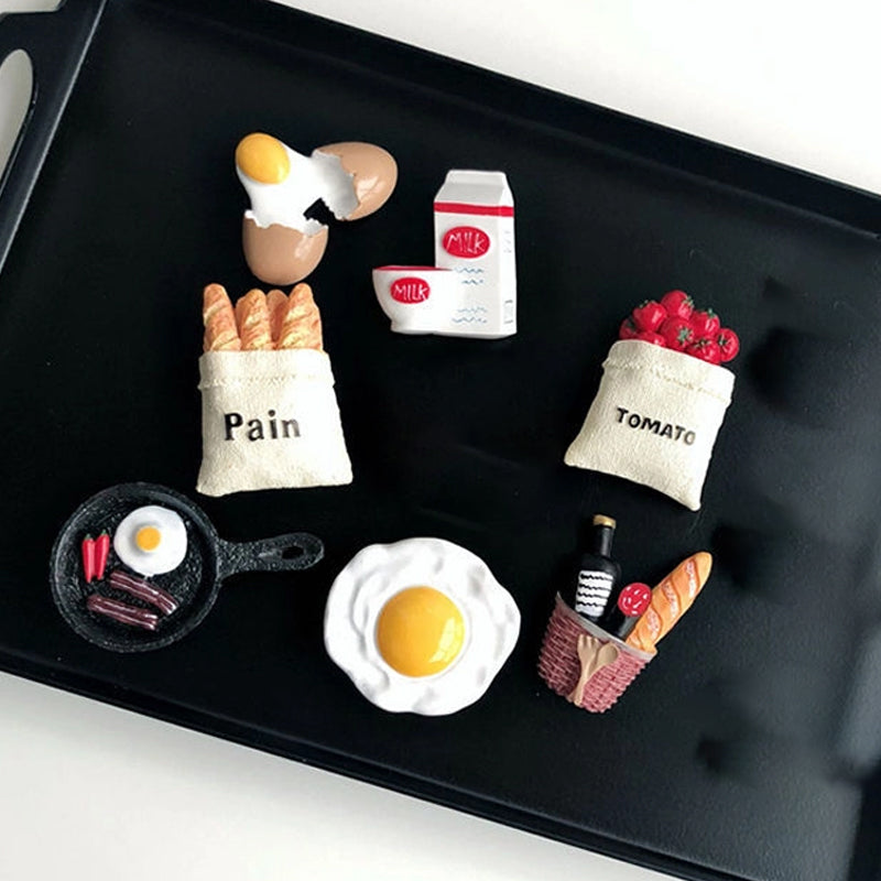 Magnetset für Kühlschrank mit Cartoon-Motiven