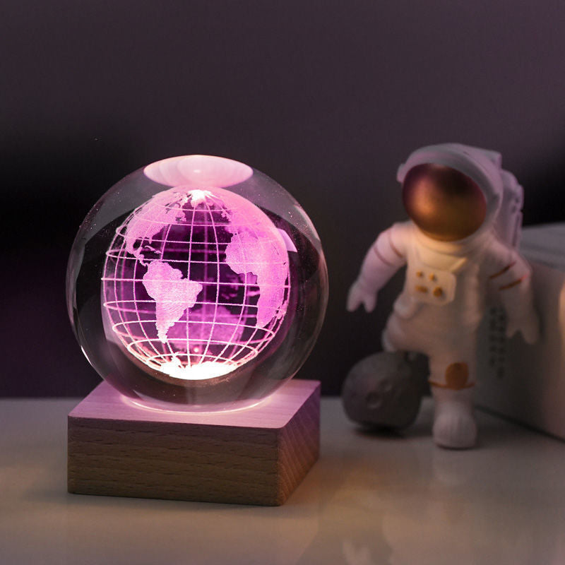 3D Sternenlicht Kristallkugel für eine magische Atmosphäre