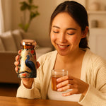 Elegant thermal mug with intelligent temperature control