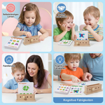 Spiel zur Förderung früher Fähigkeiten - Holz Logik Entschlüsselung für Kinder