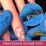 Präziser Nail Art Stempel für kreative Nageldesigns