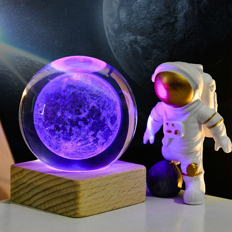 3D Sternenlicht Kristallkugel für eine magische Atmosphäre