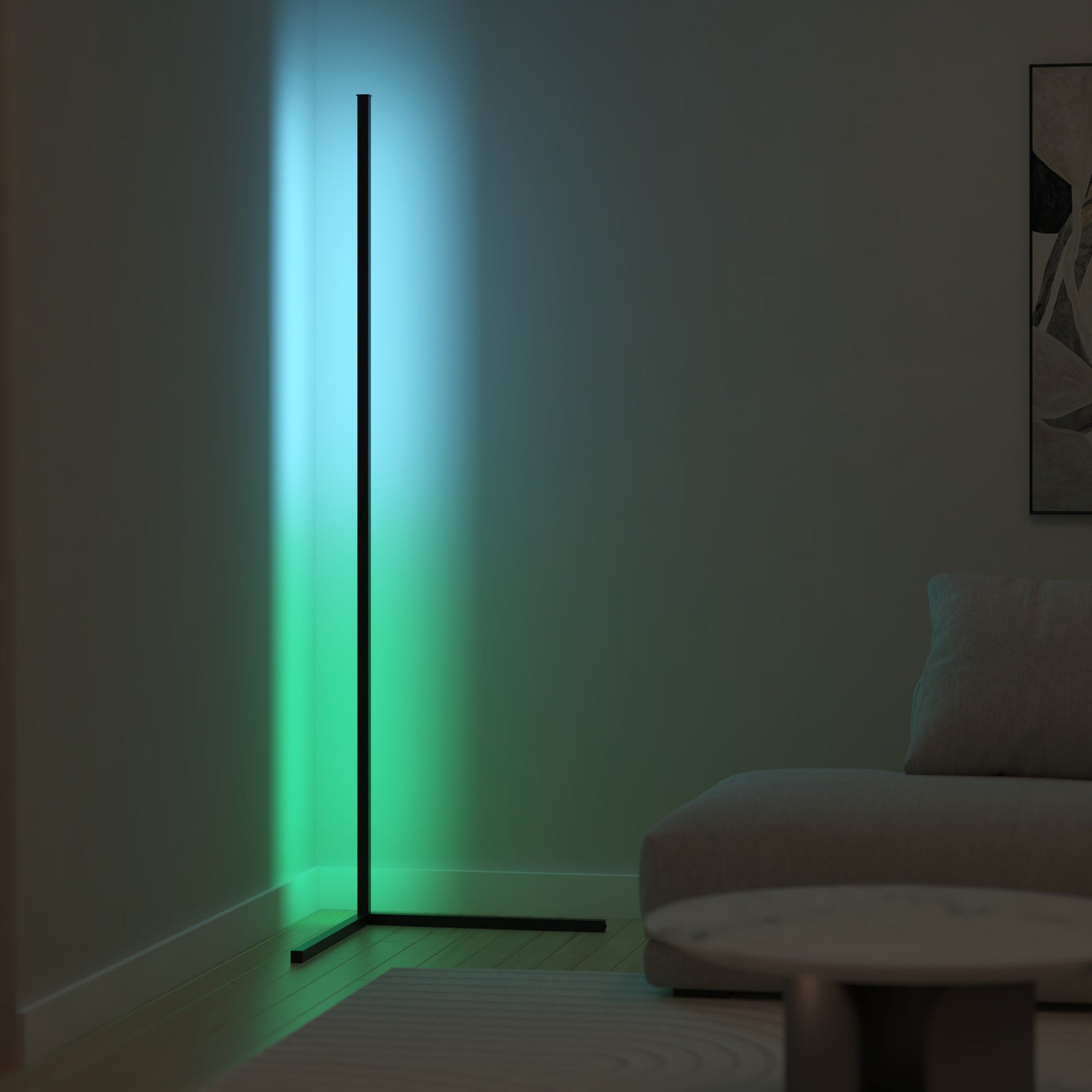 Elegant Corner Floor Lamp for Stylish Illumination