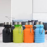 FlexiDrink - Faltbare Silikon-Wasserflasche für Abenteuer