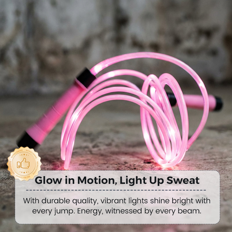 LuminHop - Fun LED Jump Rope for Active Kids