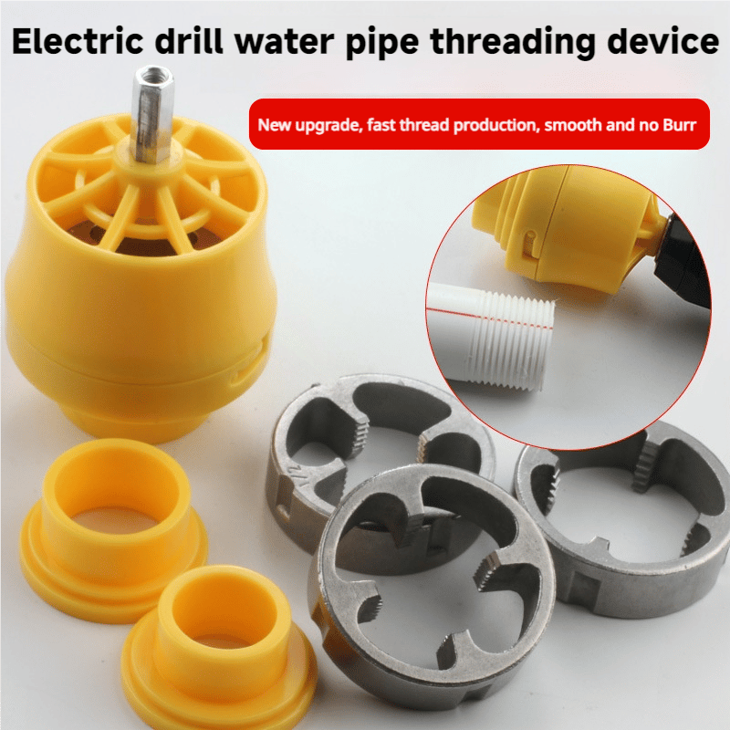 Präzises Gewindeschneider-Set für Wasserrohre – 3 Größen
