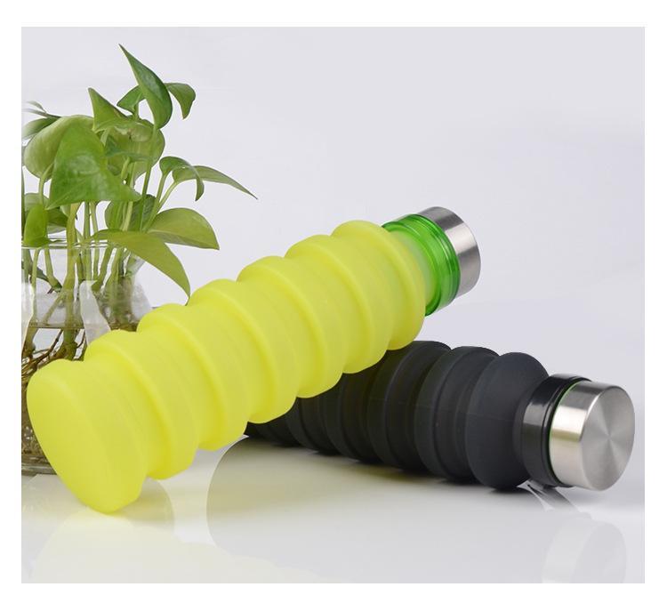 FlexiDrink - Faltbare Silikon-Wasserflasche für Abenteuer