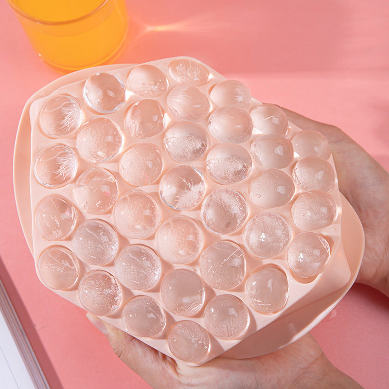 Sphere Ice Cube Mold | Elegant and Leak-Proof Ice Cubes | 37-Cube Capacity