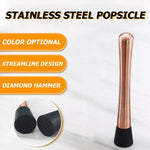 Edelstahl Bar für zerstoßenes Eis am Stiel