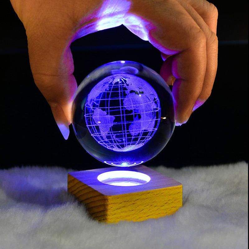 3D Sternenlicht Kristallkugel für eine magische Atmosphäre