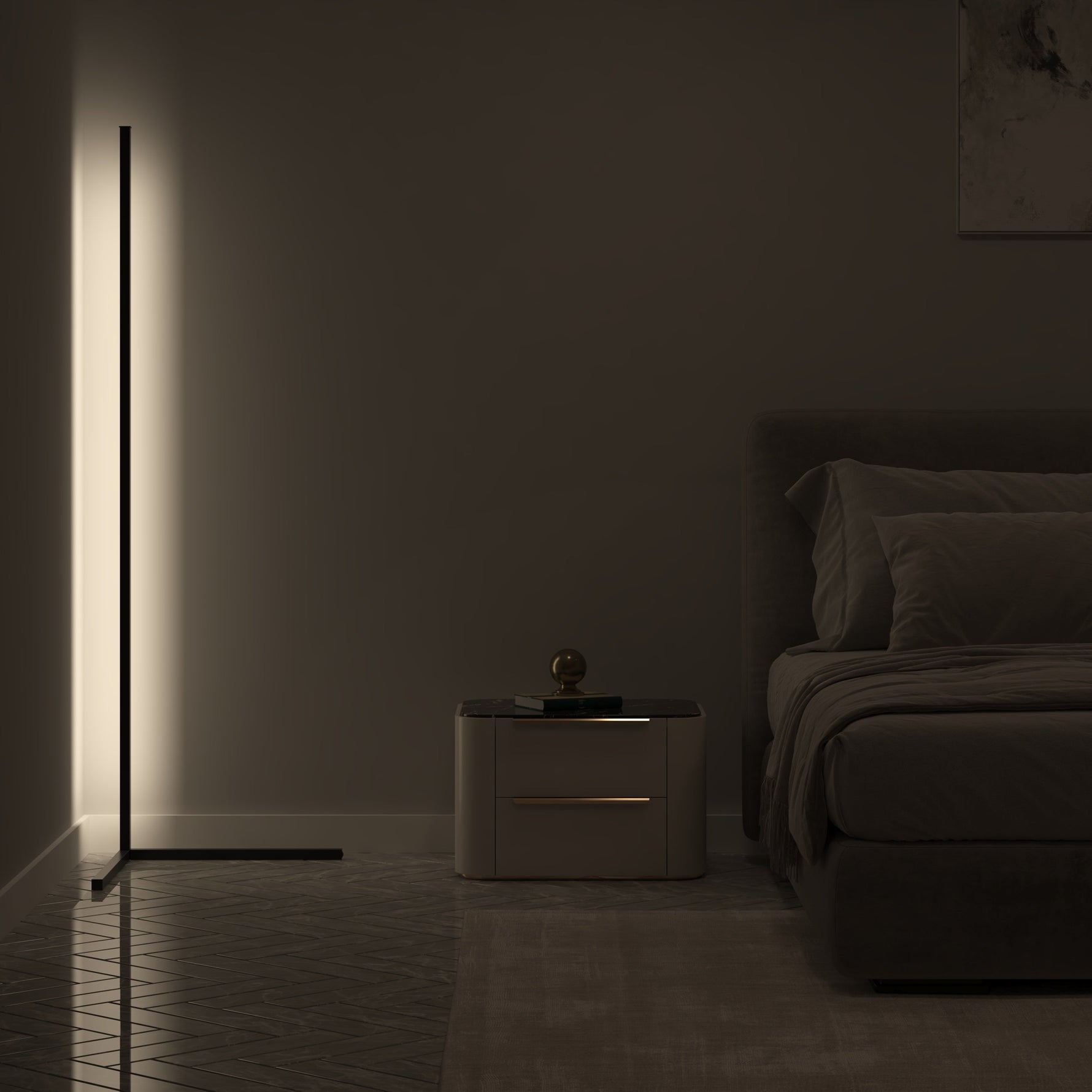 Elegant Corner Floor Lamp for Stylish Illumination