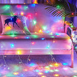 GlanzLicht Akku-LED-Lichterkette | Warmweiß & Bunt | 1–10 m Länge | Perfekt für Feste, Hochzeiten & Dekoration Innen/Außen
