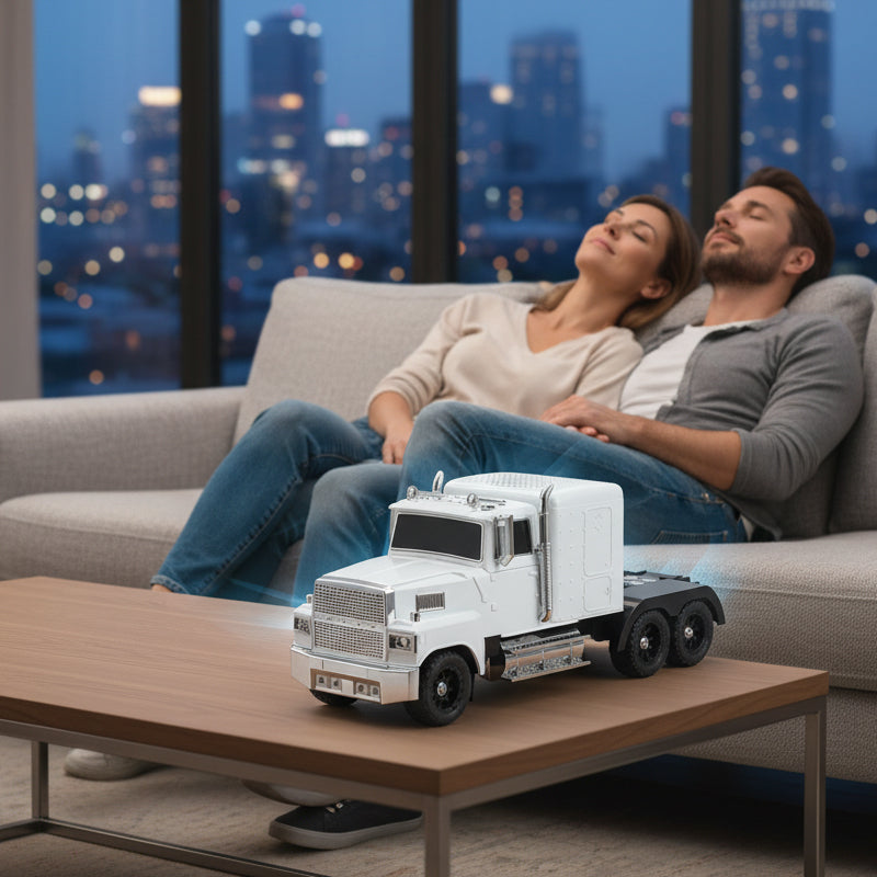 Bluetooth Lautsprecher im Lkw-Design mit 15W Subwoofer