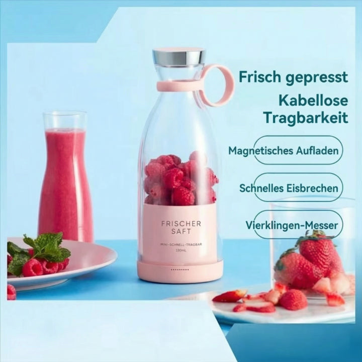 Kompakter Smoothie-Mixer für unterwegs