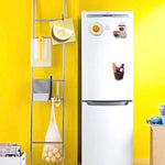 Magnetset für Kühlschrank mit Cartoon-Motiven