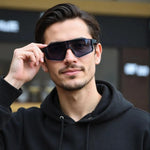 Aktive Sonnenbrille mit UV-Schutz für Sportbegeisterte