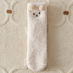 Wärmeschmeichler Women's Cuddle Socks | Fluffy & Cozy | 3D Bear Pattern