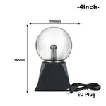 Luminara | Fascinating Plasma Light Sphere with Touch Sensor | LED Lamp with Sound Control | 220V EU Plug | 10–20 cm | Decorative Light for Any Occasion