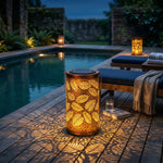Nature's Charm – Solar Light with Stylish Leaf Design