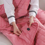 WärmeGo – Portable USB Heated Blanket for Cozy Moments