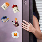 Magnetset für Kühlschrank mit Cartoon-Motiven