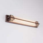 Elegante LED Außenwandleuchte mit Edelstahl und Glas