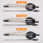 4er Set Solarlichter für Garten – Wetterfeste LED Deko mit Solarbetrieb