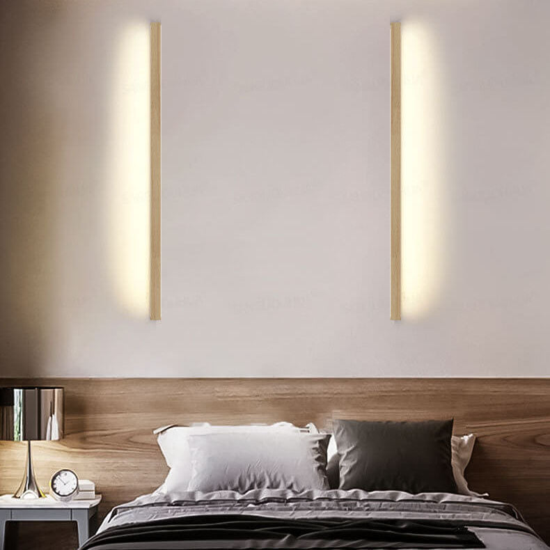 Lumosia | Elegante LED-Wandlampe aus Massivholz | Stilvolle Akzentbeleuchtung
