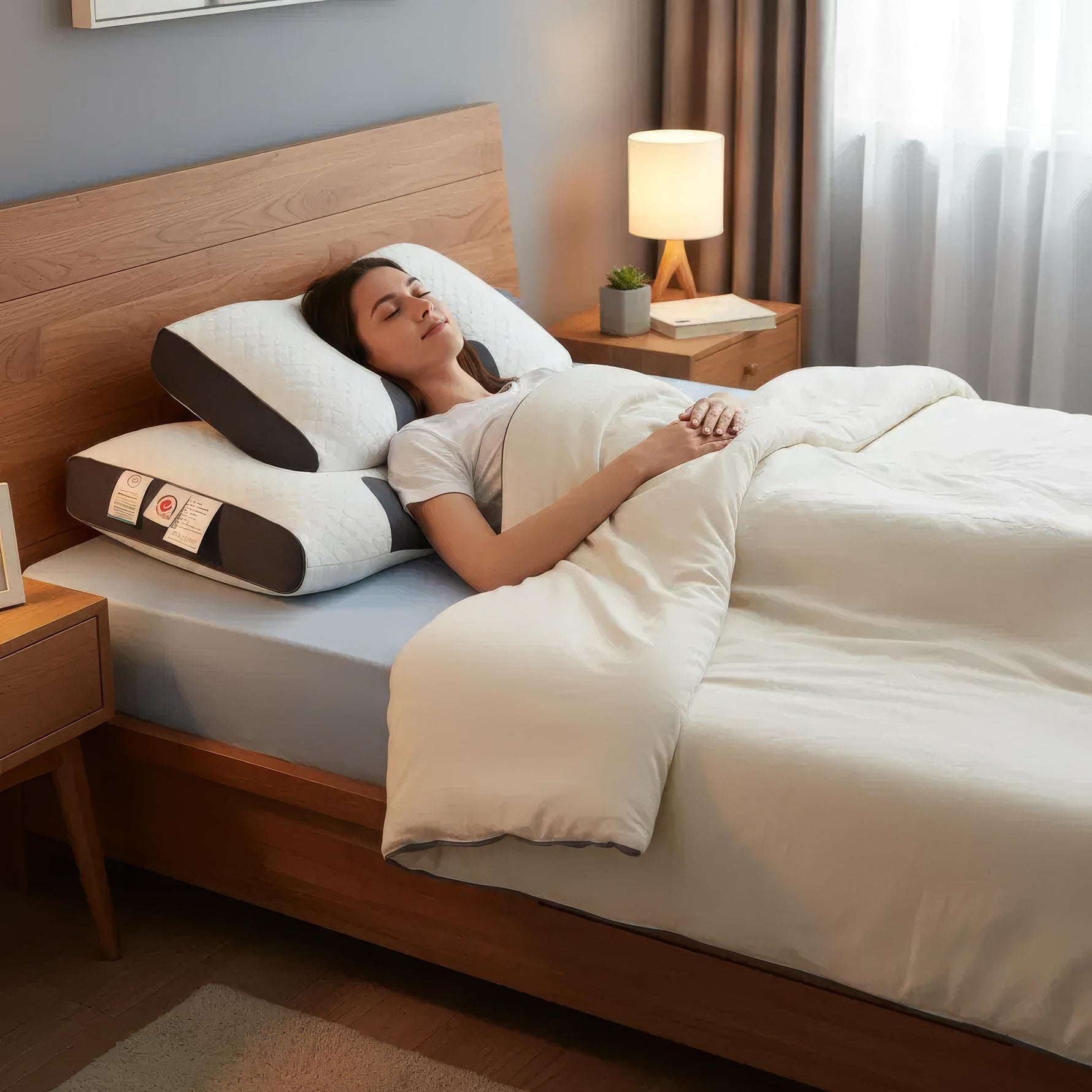 Neck Comfort – Ergonomic Pillow for Restful Sleep