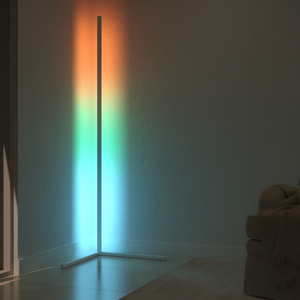 Elegant Corner Floor Lamp for Stylish Illumination
