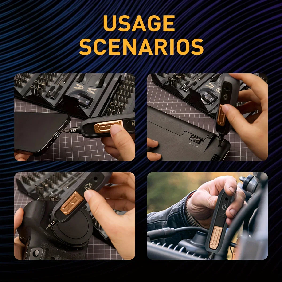 Precision Tool Set with 180 Bits | Versatile Repair Kit for DIY Enthusiasts