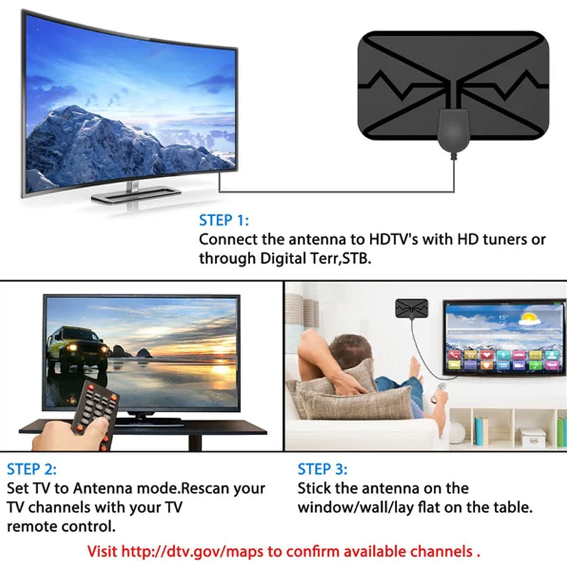 Digitale HDTV Antenne 4K – Klarer Empfang für Ihr Zuhause