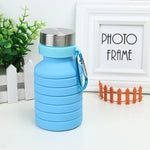 FlexiDrink - Faltbare Silikon-Wasserflasche für Abenteuer