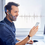 Kabelloses Headset mit Doppelmikrofon und Geräuschunterdrückung