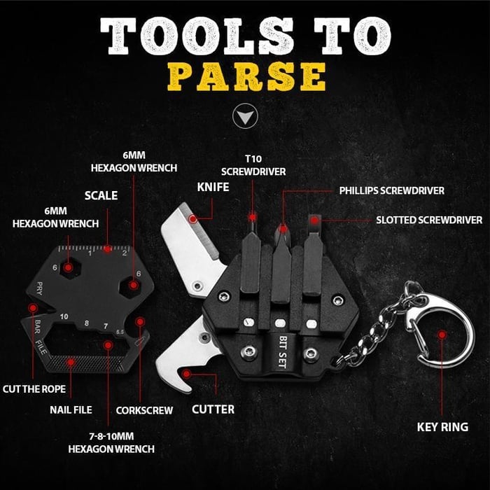 All-rounder - Compact multi-tool for adventures