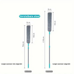 Flexibler Staubduster mit Verlängerbarem Griff – Ideal für enge Stellen