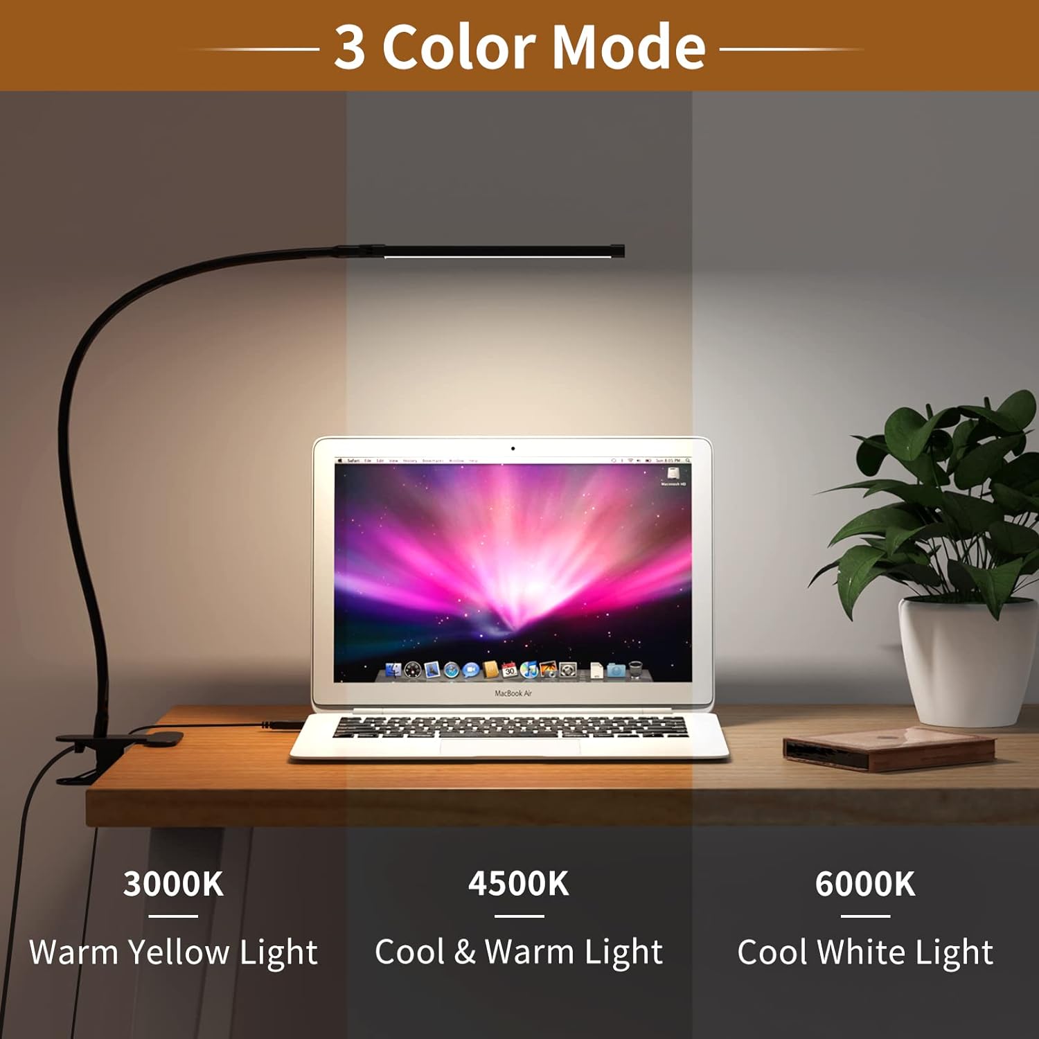 LumiFlex - Adjustable Desk Lamp for Eye-Friendly Work