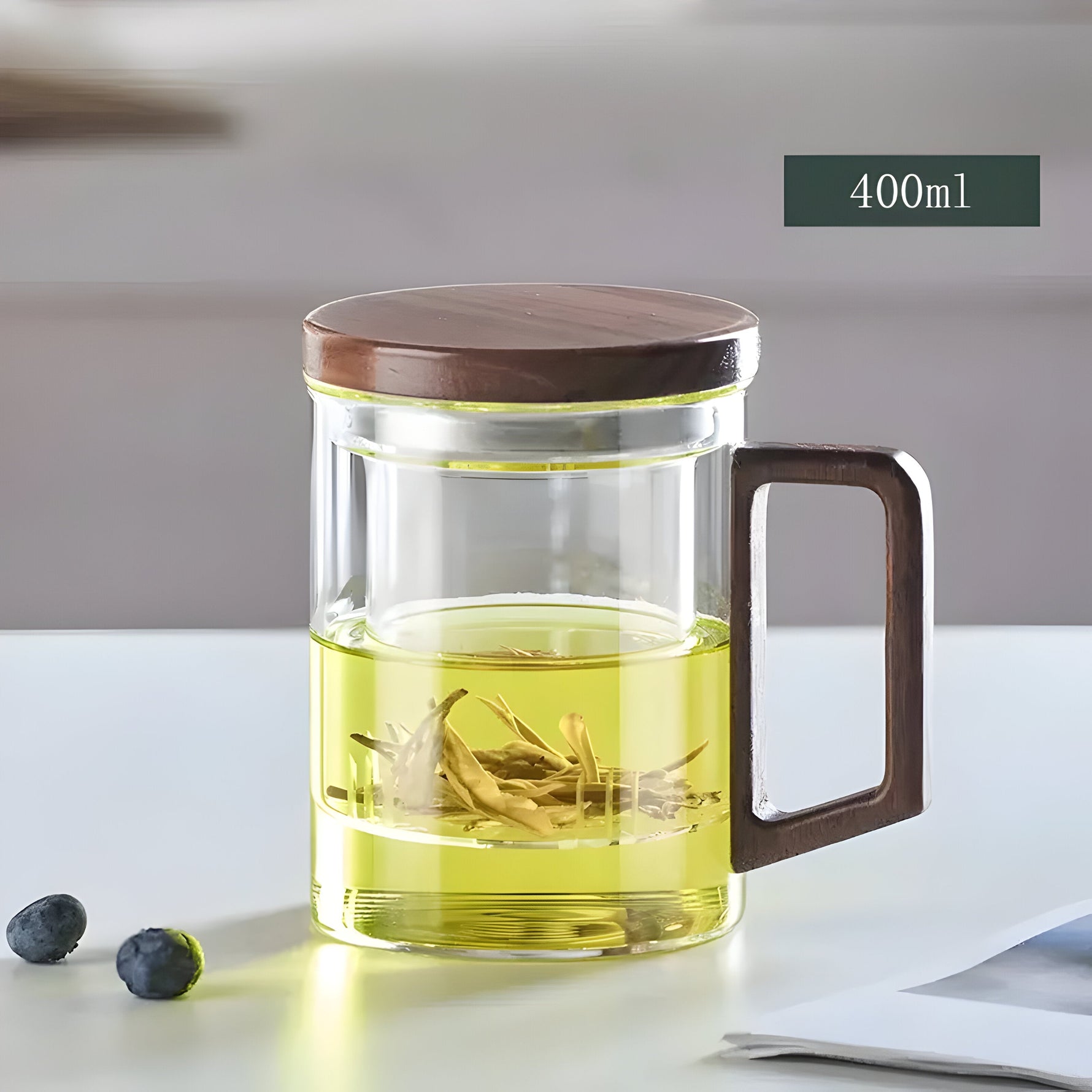 Hitzebeständige Teetasse aus Glas – ArtisanBrew Becher
