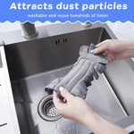Hochwertige Mikrofasertücher – Staub, Haare & Schmutz im Handumdrehen – 5er Set