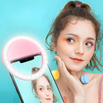 Handy Ringlicht zum Clip-On – Tragbare Beleuchtung