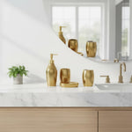 Stylish 5-Piece Ceramic Bathroom Accessory Set