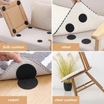 Klett-Pads für vielseitige Anwendungen | Wiederverwendbare Montagepunkte | Wasserdicht und stabil | 10 Paare Ø 4 cm