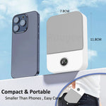FlexiCool Mini Fan | Portable 3-in-1 Design | 2000 mAh Battery | USB-C Fast Charging