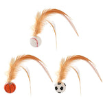 FederSprung Katzenspielzeug - 3er Set