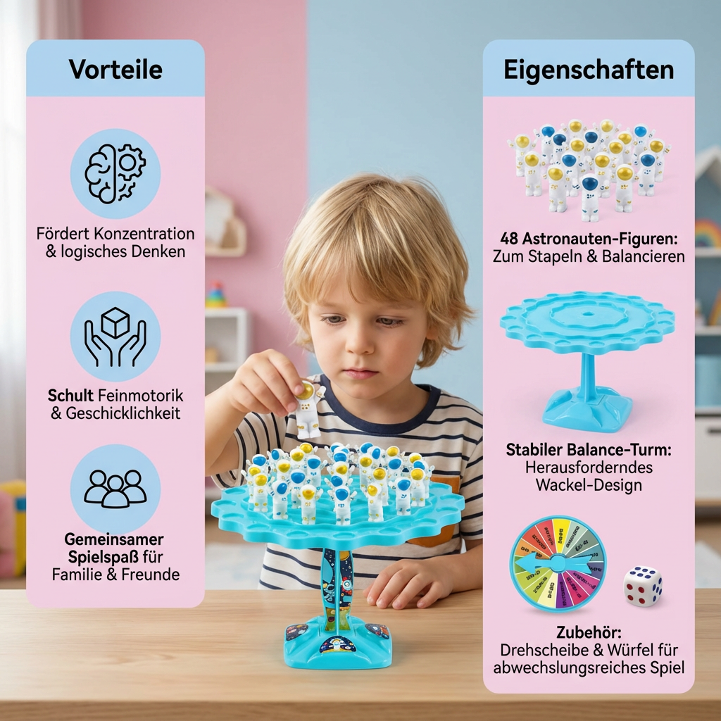 Balancierspiel für Astronauten